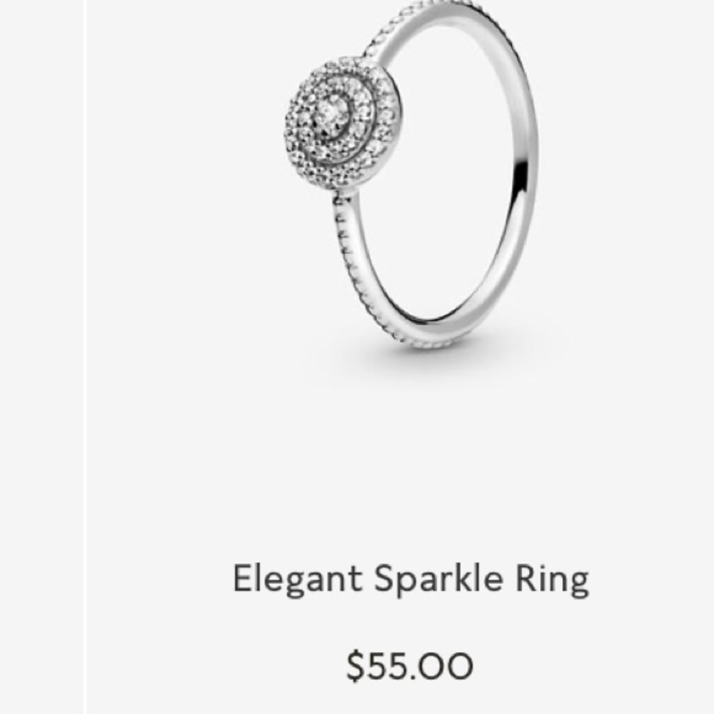 elegant sparkle ring